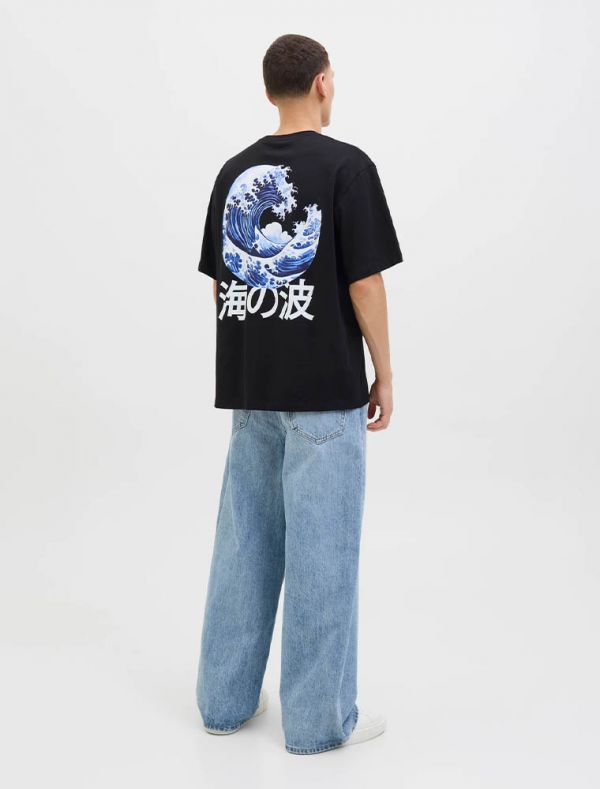 T-shirt manica corta Jack & Jones - black