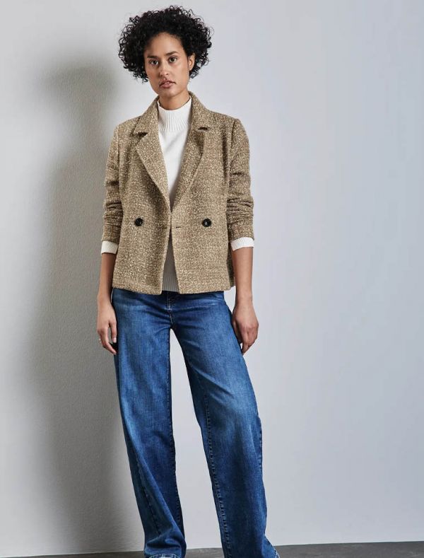 Giacca casual Street One - miele
