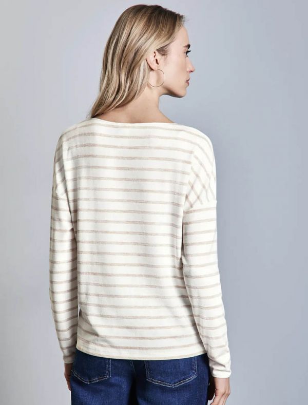 Maglia manica lunga Street One - beige