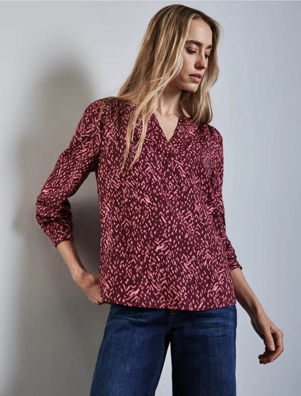 Camicia manica lunga Street One - mora