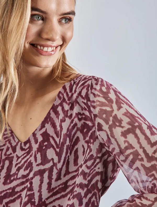 Camicia manica lunga Street One - mora