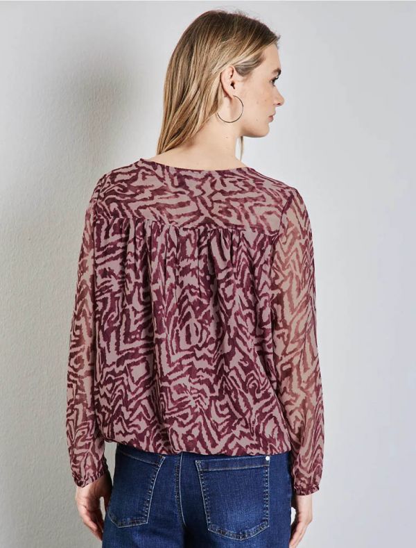 Camicia manica lunga Street One - mora