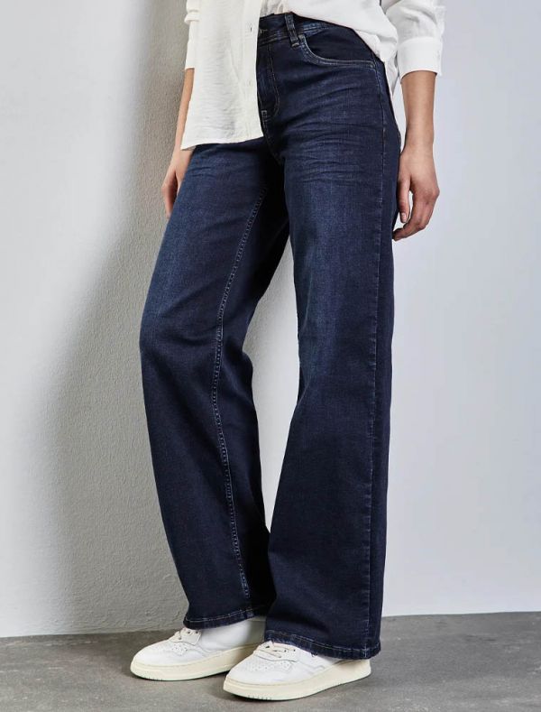 Pantalone jeans Street One - deep blue