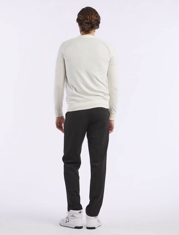 Cardigan Over-d - panna