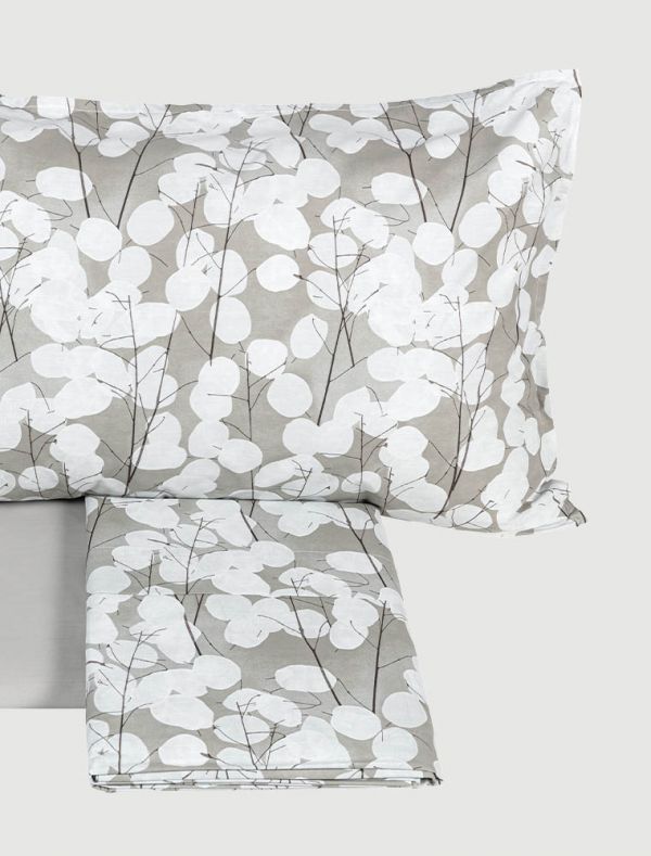 Completo lenzuola 2 piazze Fazzini - grigio