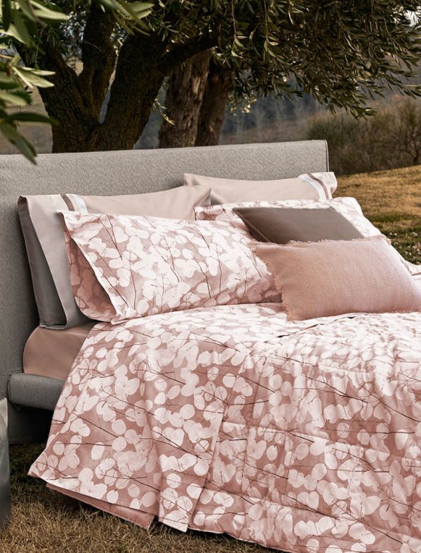 Completo lenzuola 2 piazze Fazzini - rosa