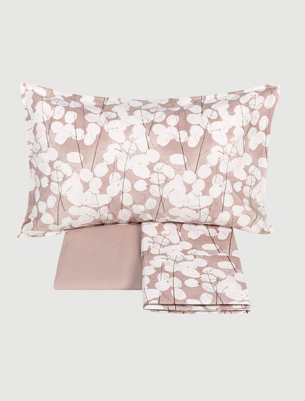 Completo lenzuola 2 piazze Fazzini - rosa