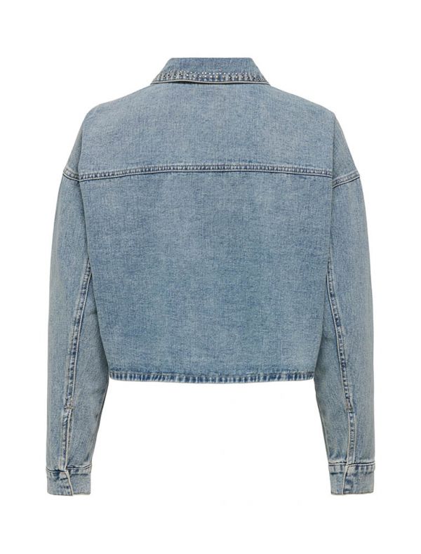 Giubbino in jeans Jdy - light blue denim