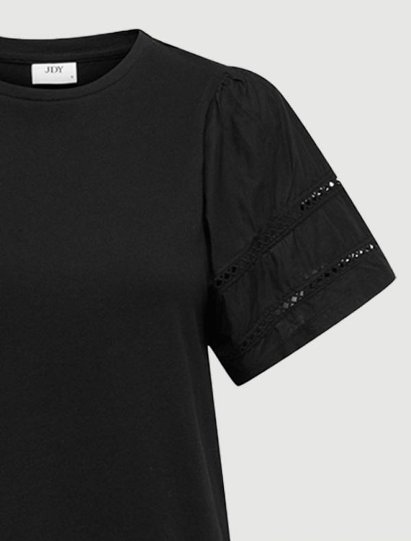 T-shirt manica corta Jdy - black
