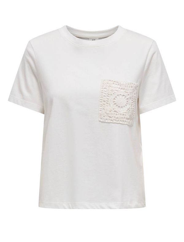 T-shirt manica corta Jdy - cloud dancer