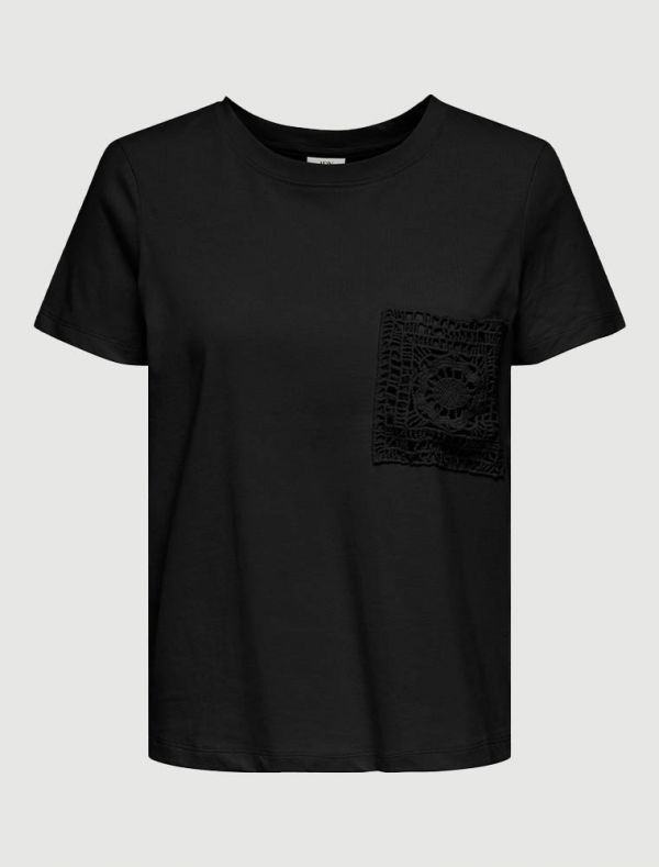 T-shirt manica corta Jdy - black