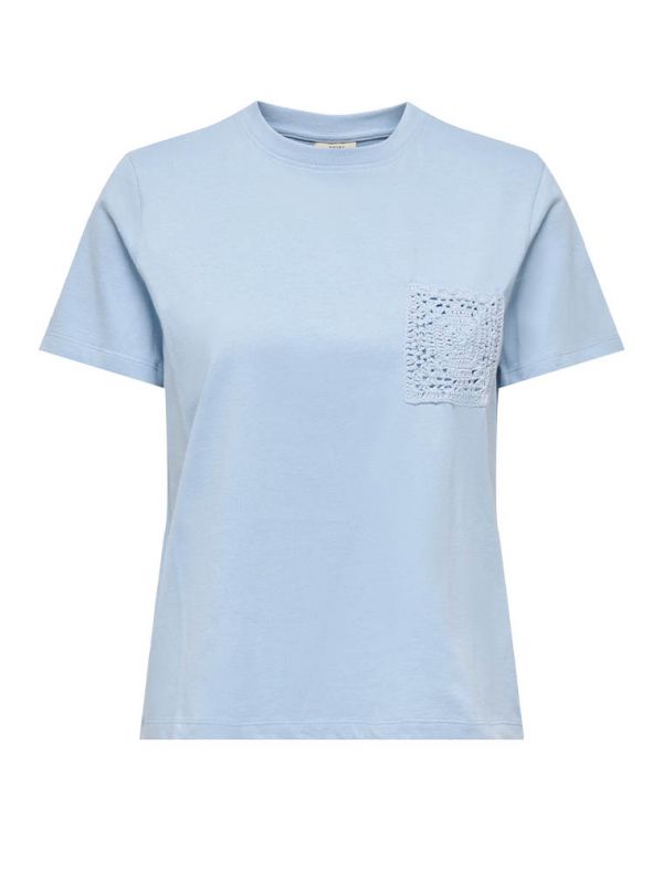 T-shirt manica corta Jdy - chambray