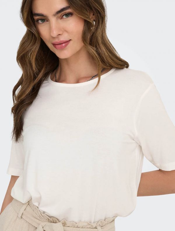 T-shirt manica corta Jdy - cloud dancer