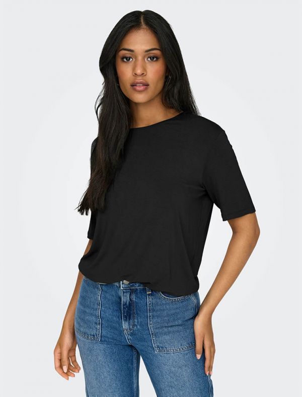 T-shirt manica corta Jdy - black