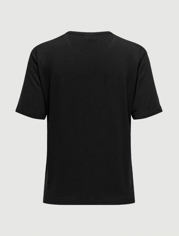 T-shirt manica corta Jdy - black