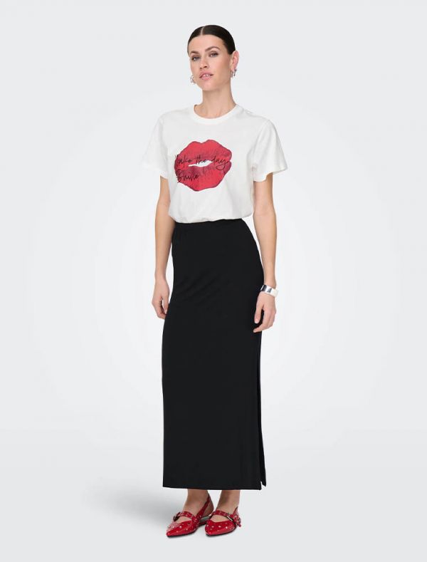 T-shirt manica corta Jdy - cloud dancer