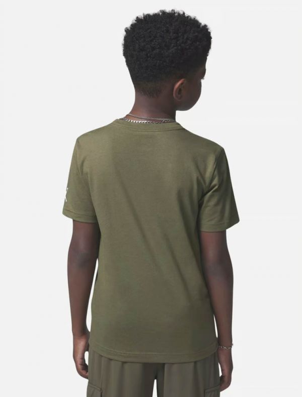 T-shirt manica corta sportiva Jordan - verde