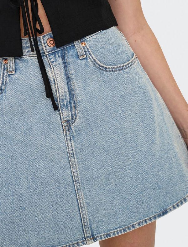 Gonna in jeans Only - light blue denim