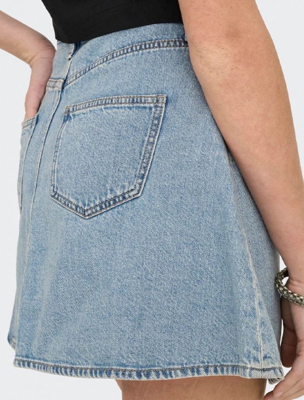 Gonna in jeans Only - light blue denim