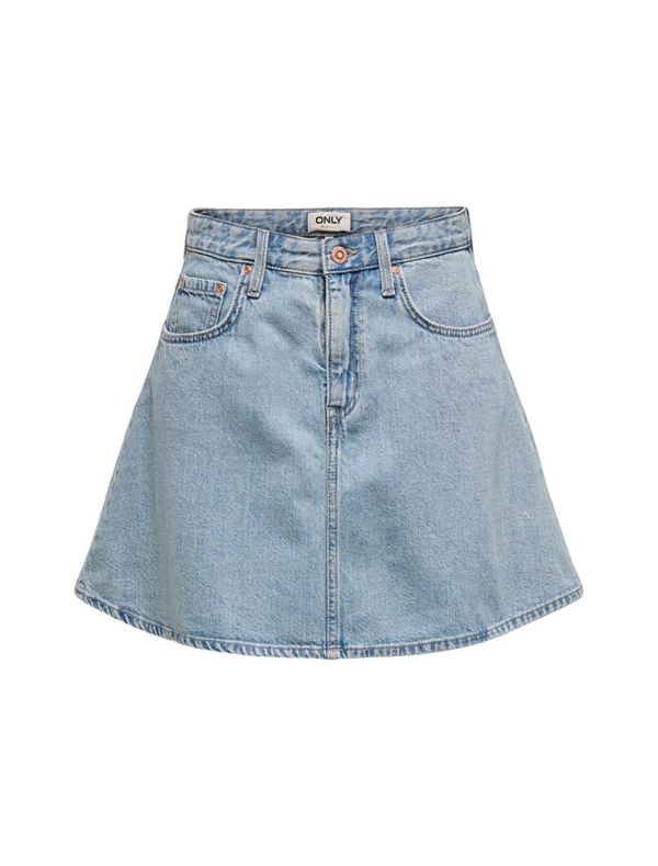 Gonna in jeans Only - light blue denim