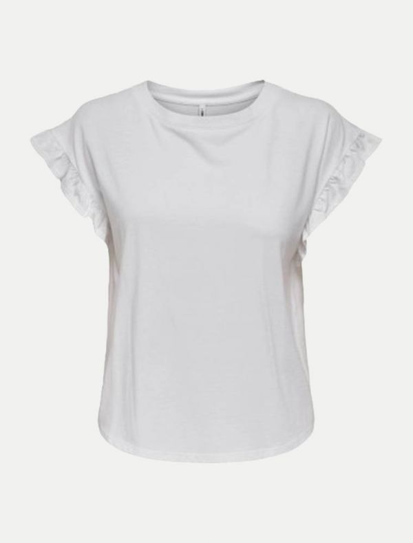 T-shirt manica corta Only - bright white