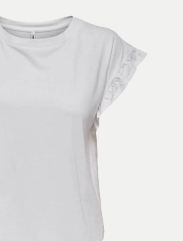 T-shirt manica corta Only - bright white