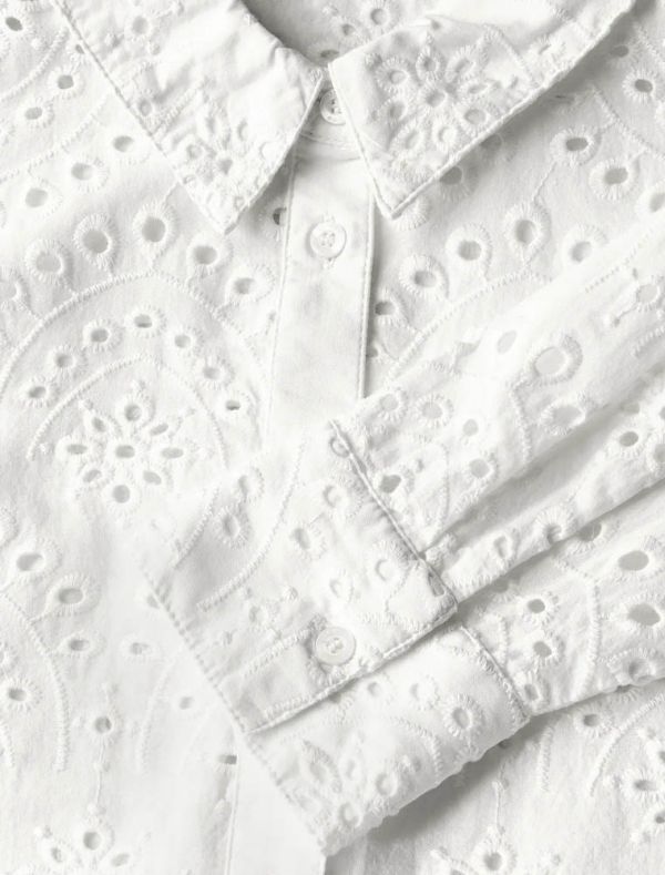 Camicia manica lunga Street One - bianco