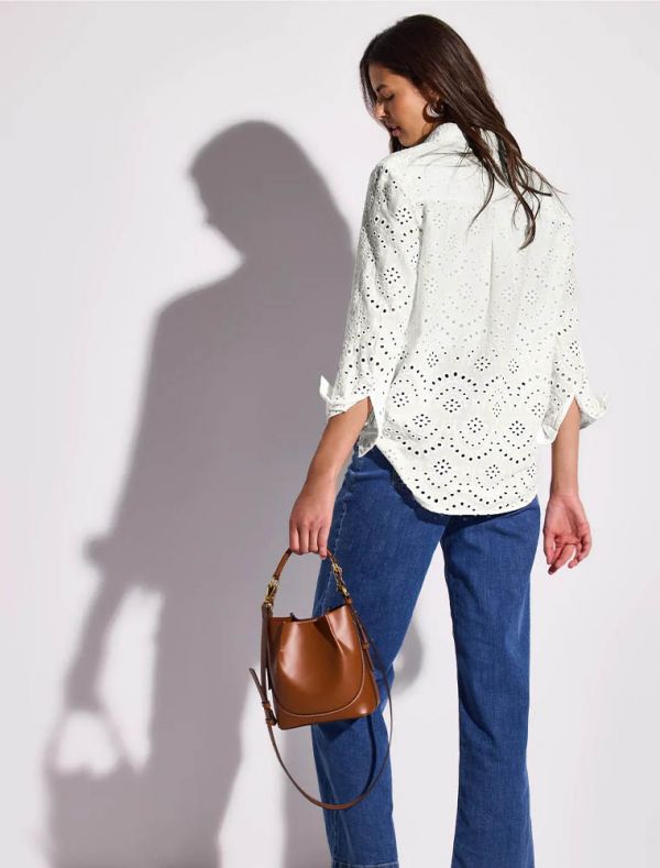 Camicia manica lunga Street One - bianco