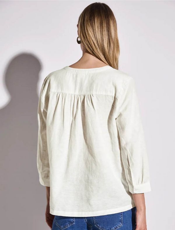 Camicia manica lunga Street One - bianco