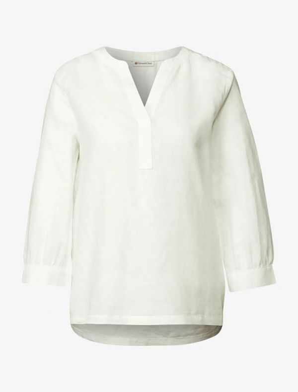 Camicia manica lunga Street One - bianco