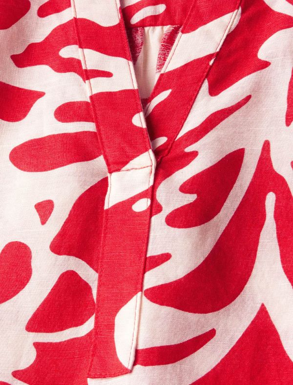 Camicia manica lunga Street One - rosso