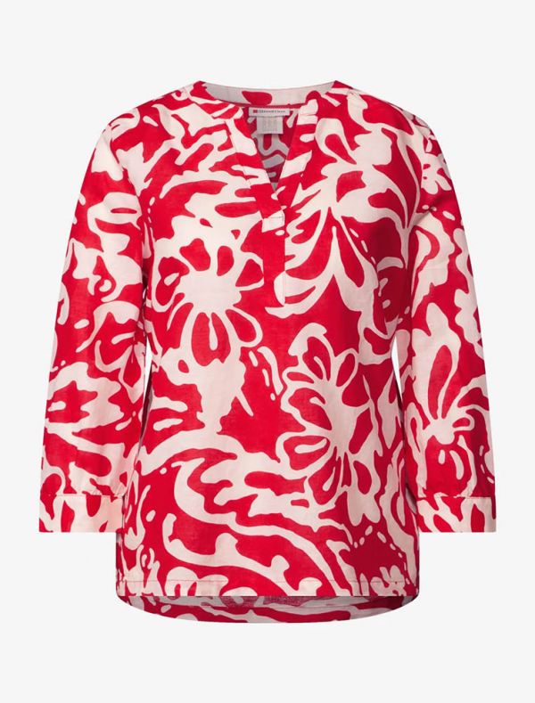 Camicia manica lunga Street One - rosso