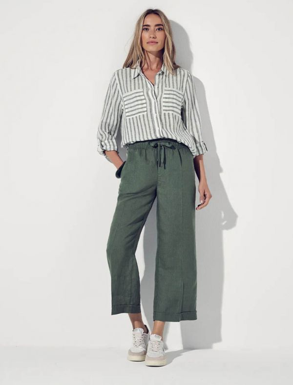 Camicia manica lunga Street One - green