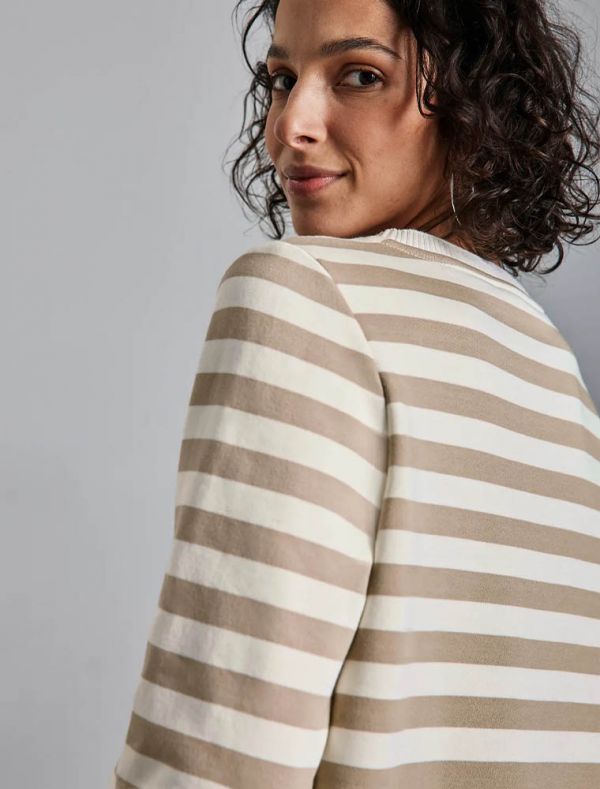 Maglia in felpa Street One - tabacco