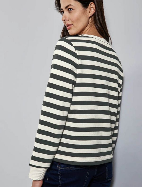 Maglia in felpa Street One - verde