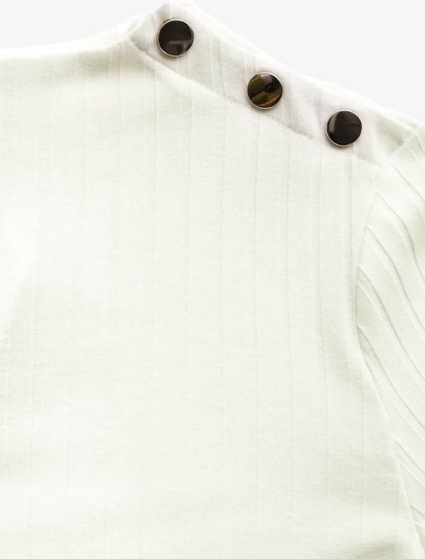 Maglia manica lunga Street One - bianco