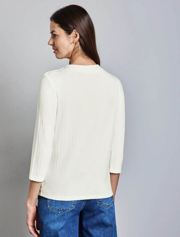 Maglia manica lunga Street One - bianco