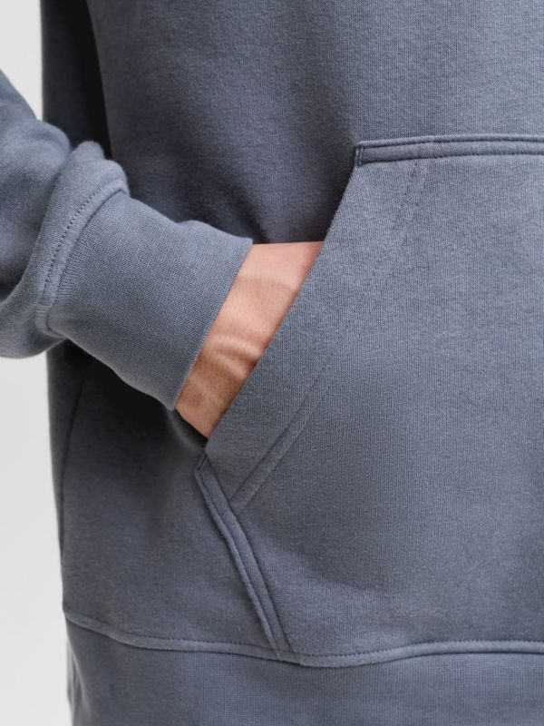 Maglia in felpa cappuccio Jack & Jones - blu grigio
