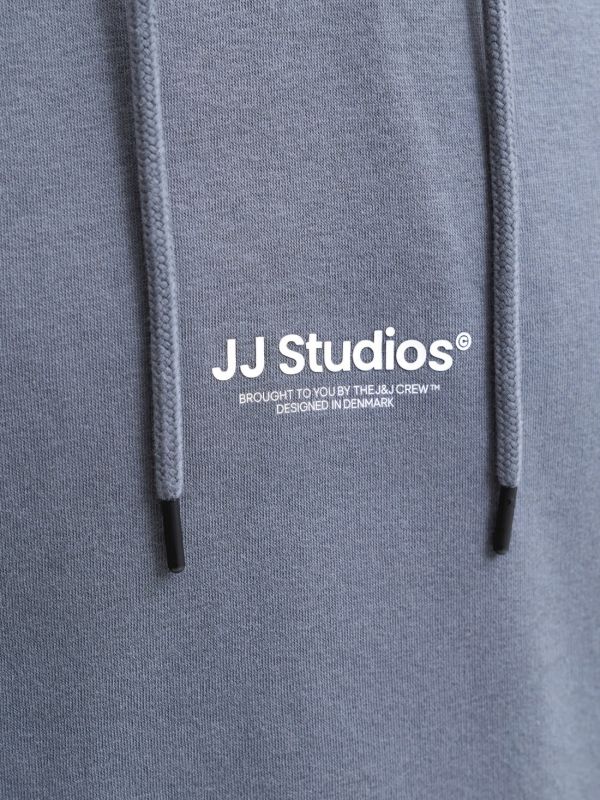 Maglia in felpa cappuccio Jack & Jones - blu grigio