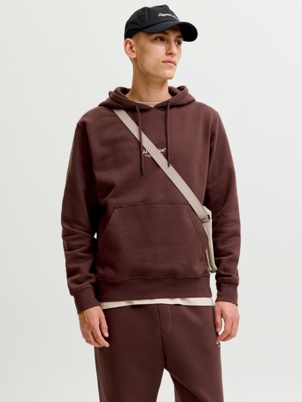 Maglia in felpa cappuccio Jack & Jones - mattone