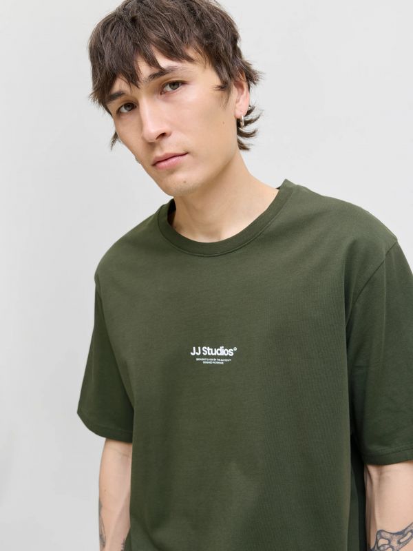 T-shirt manica corta Jack & Jones - verde militare