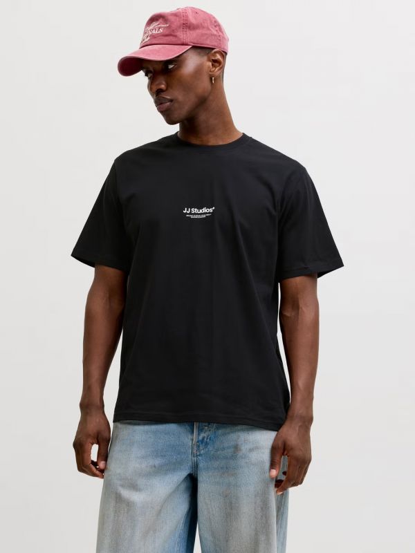 T-shirt manica corta Jack & Jones - black