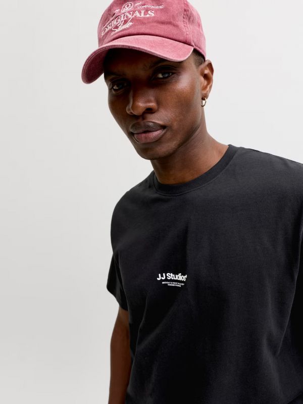 T-shirt manica corta Jack & Jones - black