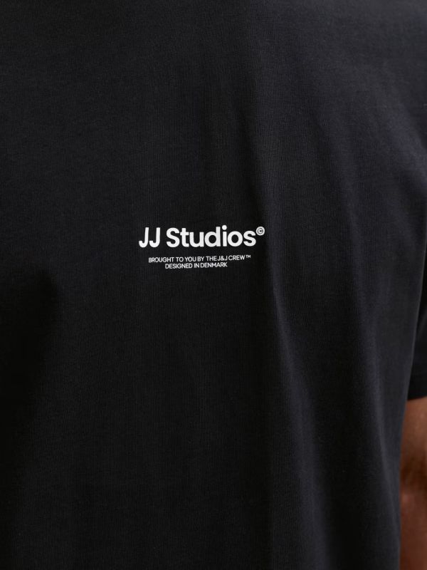 T-shirt manica corta Jack & Jones - black