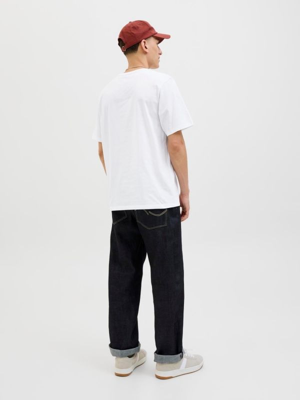 T-shirt manica corta Jack & Jones - cloud dancer