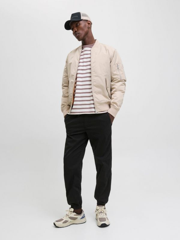 Pantalone casual Jack & Jones - black