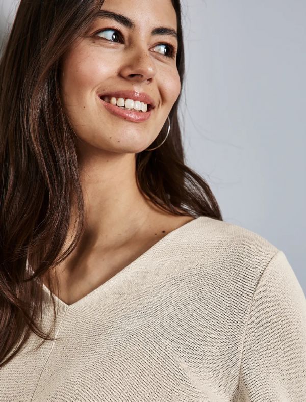 Maglia manica lunga Street One - beige