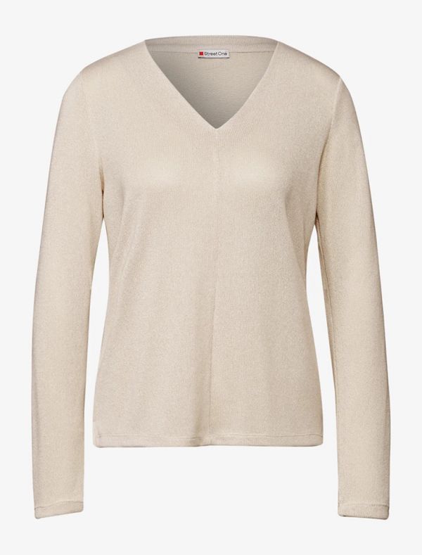 Maglia manica lunga Street One - beige