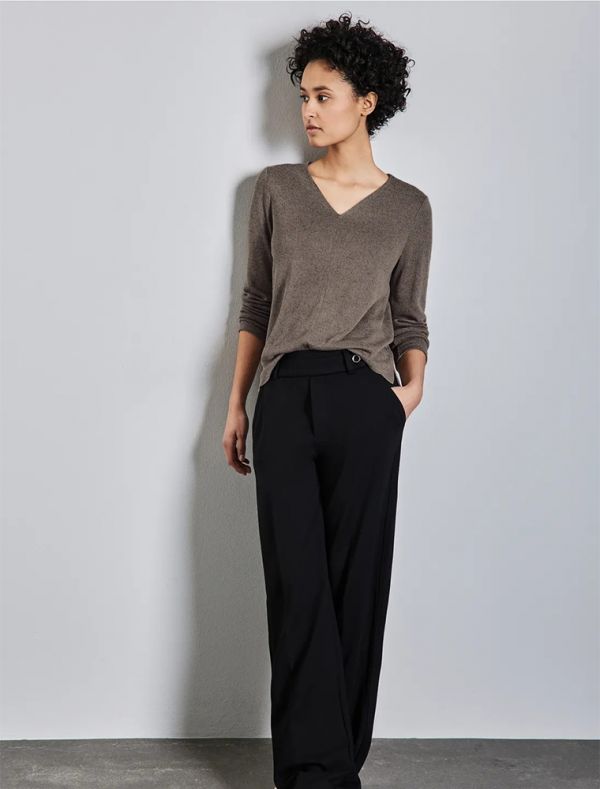 Maglia manica lunga Street One - moro