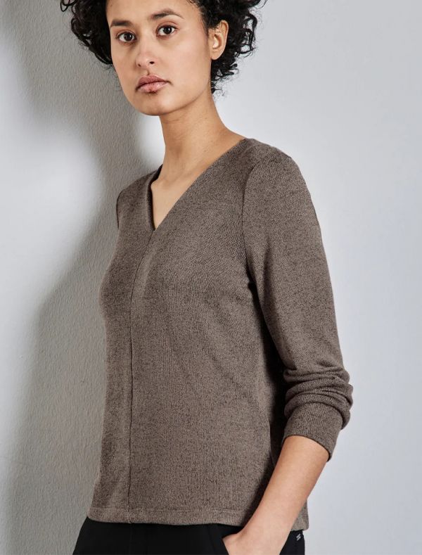 Maglia manica lunga Street One - moro